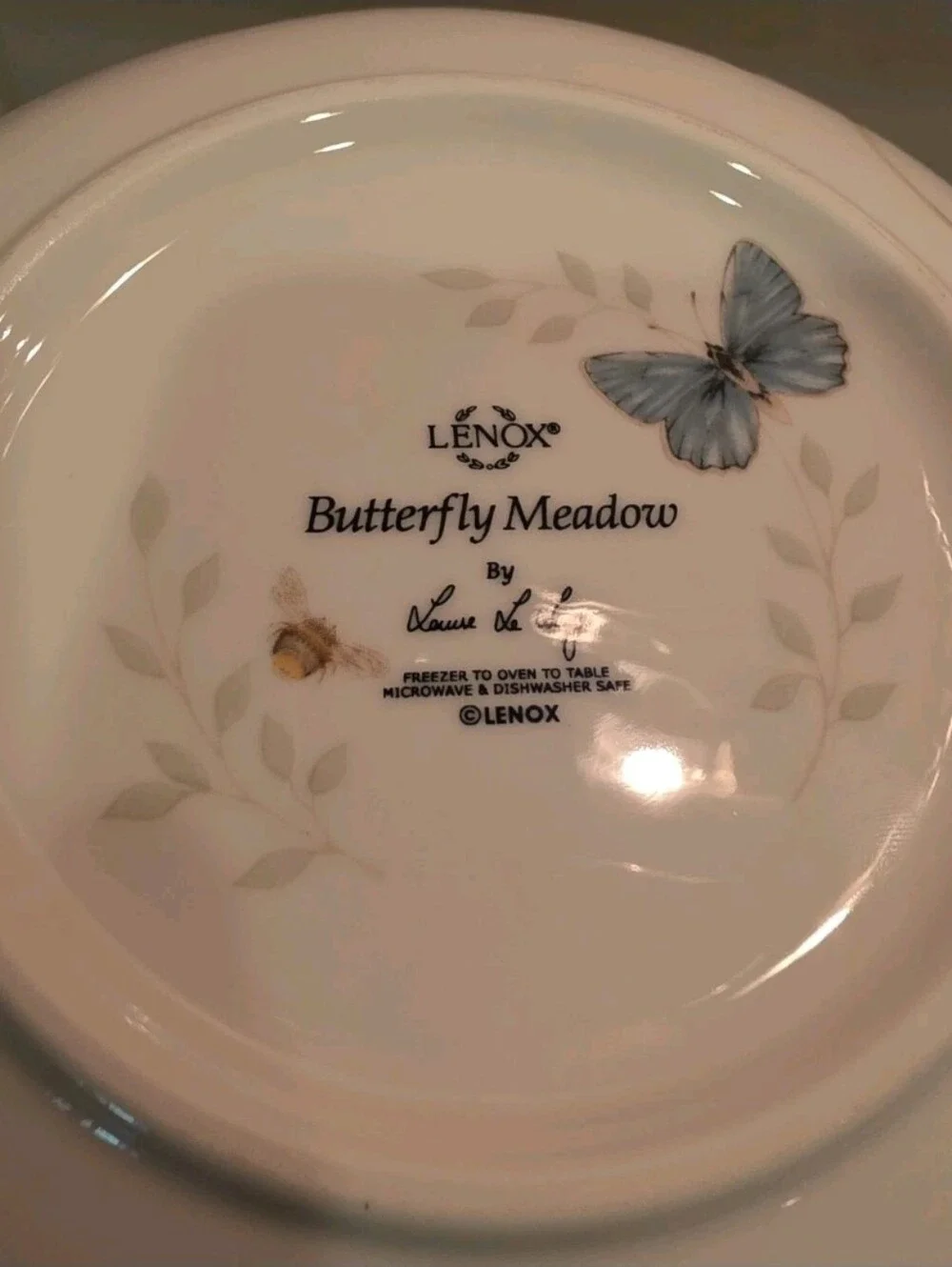 Lenox Butterfly Meadow 9 Inch Vegetable Serving Bowl